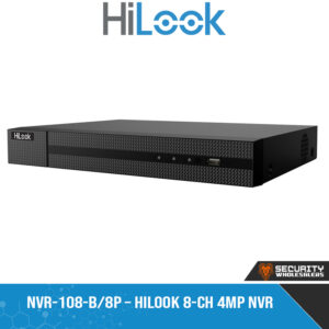 NVR-108-B/8P – HiLook 8-Ch 4MP NVR (HIL061-1-NVR-108-B/8P)