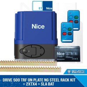 Nice Drive 500 TRF On Plate NG Steel Rack Kit + 2xTX4 + SLA Battery - 00503-710