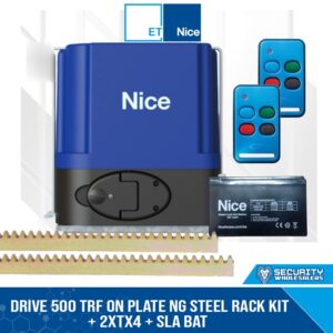 Nice Drive 500 TRF On Plate NG Steel Rack Kit + 2xTX4 + SLA Battery - 00503-710