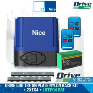 Nice Drive 500 TRF On Plate Nylon Rack Kit + 2xTX4 + LiFePO4 Battery - 00503-630