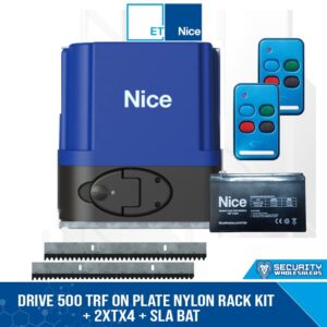 Nice Drive 500 TRF On Plate Nylon Rack Kit + 2xTX4 + SLA Battery - 00503-610