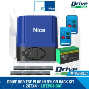 Nice Drive 500 TRF Plug In Nylon Rack Kit + 2xTX4 + LiFePO4 Battery - 00504-630