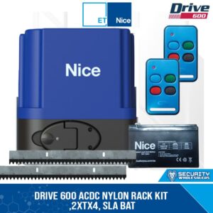 Nice Drive 600 ACDC Nylon Rack Kit,2xTX4, SLA Battery - 00506-610