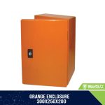 Orange Enclosure 300x250x200