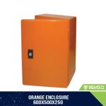 Orange Enclosure 600x500x250