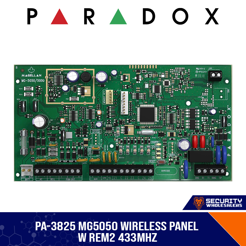 PA-3825 MG5050 WIRELESS PANEL W REM2 433MHz