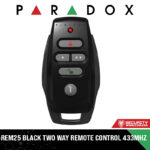 REM25 BLACK TWO WAY REMOTE CONTROL 433MHz (PA3706)