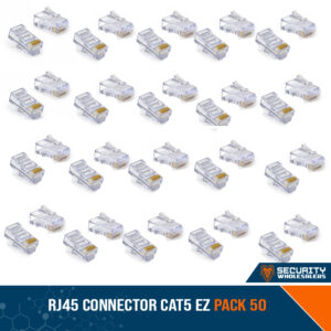 RJ45 Connector Cat5 EZ Pack 50