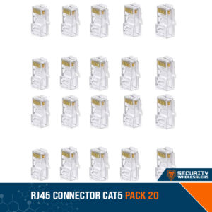 RJ45 Connector Cat5 Pack 20