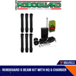 ROBOGUARD 6 BEAM KIT WITH HQ & CHARGER
