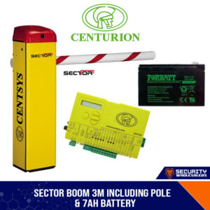 SECTOR BOOM 3M INCLUDING POLE & 7AH BATTERY