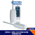 SHERLO 1.5Km: 4-CH STAND-ALONE TRANSMITTER