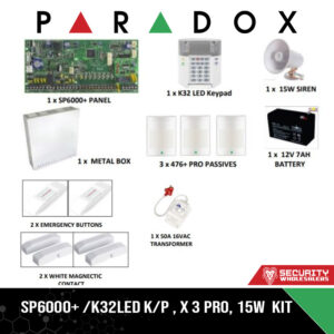 SP6000+ /K32LED K/P , X 3 PRO, 15W  KIT (PA9137LE)