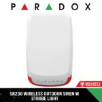 SR230 WIRELESS OUTDOOR SIREN W STROBE LIGHT