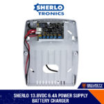 Sherlo 13.8VDC 6.4A Power Supply Battery Charger