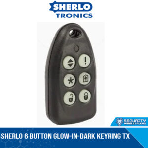 Sherlo 6 Button Glow-in-Dark Keyring Remote Code Hopping