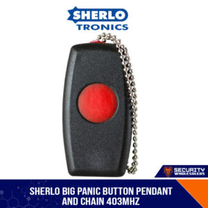 Sherlo Big Panic Button Pendant and Chain 403MHZ