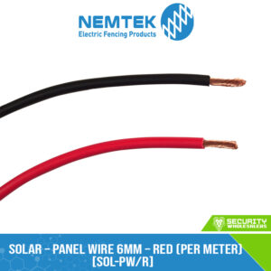 Solar – Panel Wire 6mm – Red (per meter) [SOL-PW/R]