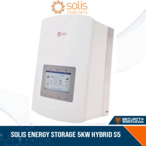 SOL-S5-EH1P6K-L | Solis Energy Storage 5kW Hybrid S5 Inverter with DC switch, Large 8000W MPPT, IP65, 100A Charge/Discharge Current, Uninterrupted Power Supply with less than 20ms Reaction Time, PPT Voltage 120-520V