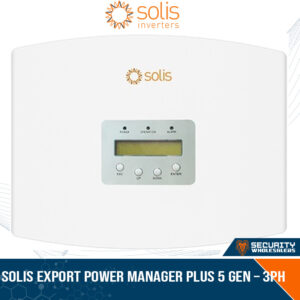 SOL-EPM3-5G-PLUS | Solis Export Power Manager PLUS 5 Gen – 3ph for Up to 80 inverters, 400V Rated Voltage, 45-65Hz Input Frequency Range, Modbus RS485, 1000m Max Communication Distance, IP65, LCD Display