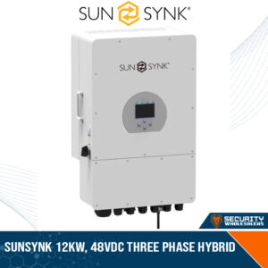 SUN-12.0-3PH | Sunsynk 12kW, 48Vdc Three Phase Hybrid Inverter with WIFI included, PPT Voltage 200V – 650V, Max DC Power 15 000W, Euro Efficiency 99.9%