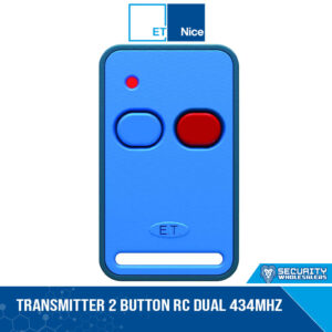 TRANSMITTER 2 BUTTON RC DUAL 434MHZ