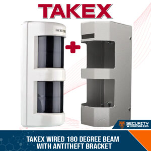 Takex Wired 180 degree beam with antitheft bracket