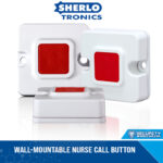 Wall-mountable nurse call button