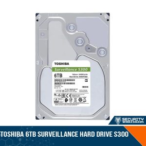 Toshiba 6TB Surveillance Hard Drive S300