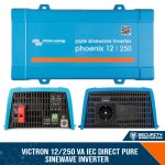 Victron Phoenix Inverter 12/250 230V VE.Direct IEC