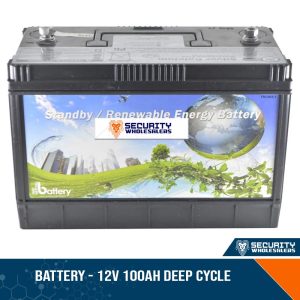 12V 100AH BATTERY (DEEP CYCLE) Silver Calcium