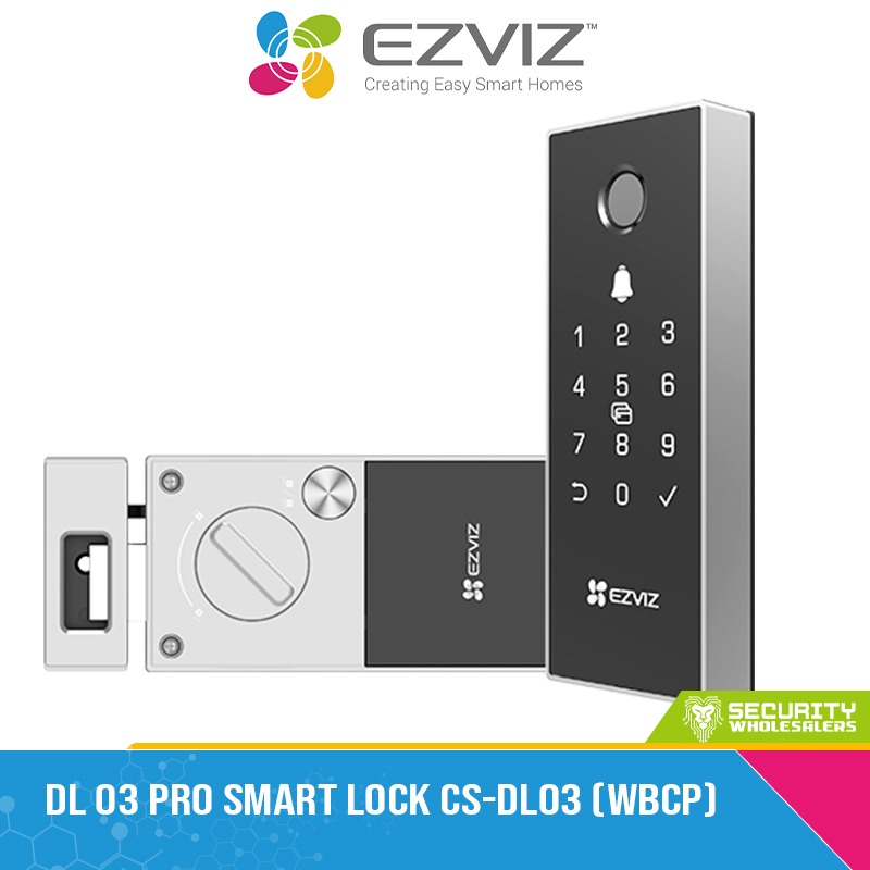 EZVIZ DL03 Pro Smart Edge Lock for Front Doors