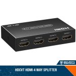 HDCVT HDMI 4 Way Splitter