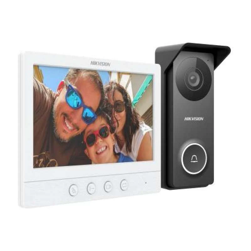 HIKVISION DS-KIS313-P(O-STD) Hybrid Video Intercom Kit (IP indoor station and analog door station) - Image 4