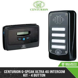 Centurion G-Speak Ultra 4G Intercom Kit - 4 Button