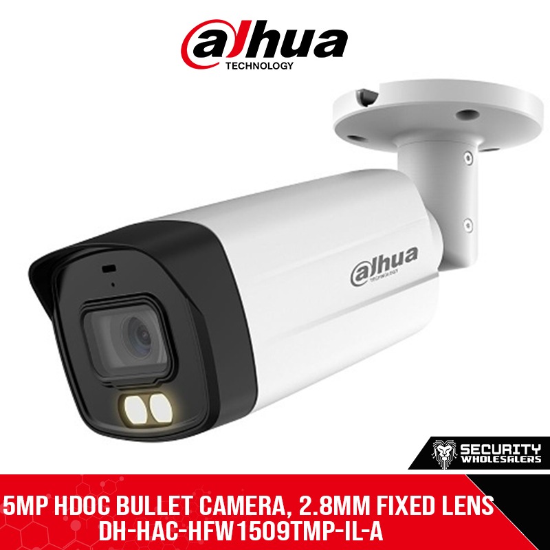 Dahua DH-HAC-HFW1509TLM-IL-A Bullet Camera 2.8mm 5MP 40m IR Smart Dual Light
