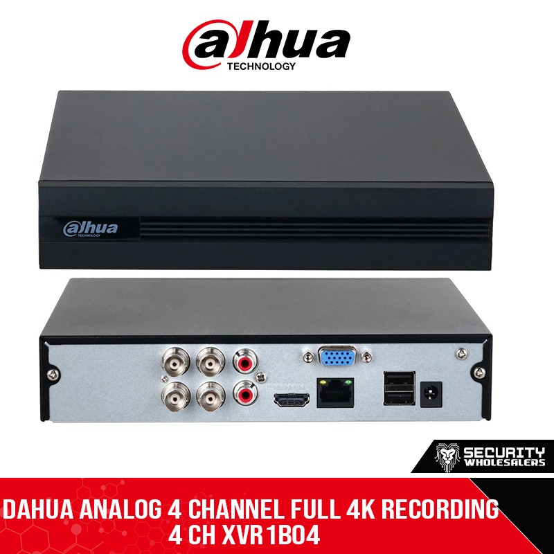 Dahua DH-XVR1B04 4Ch DVR Up TO 2MP