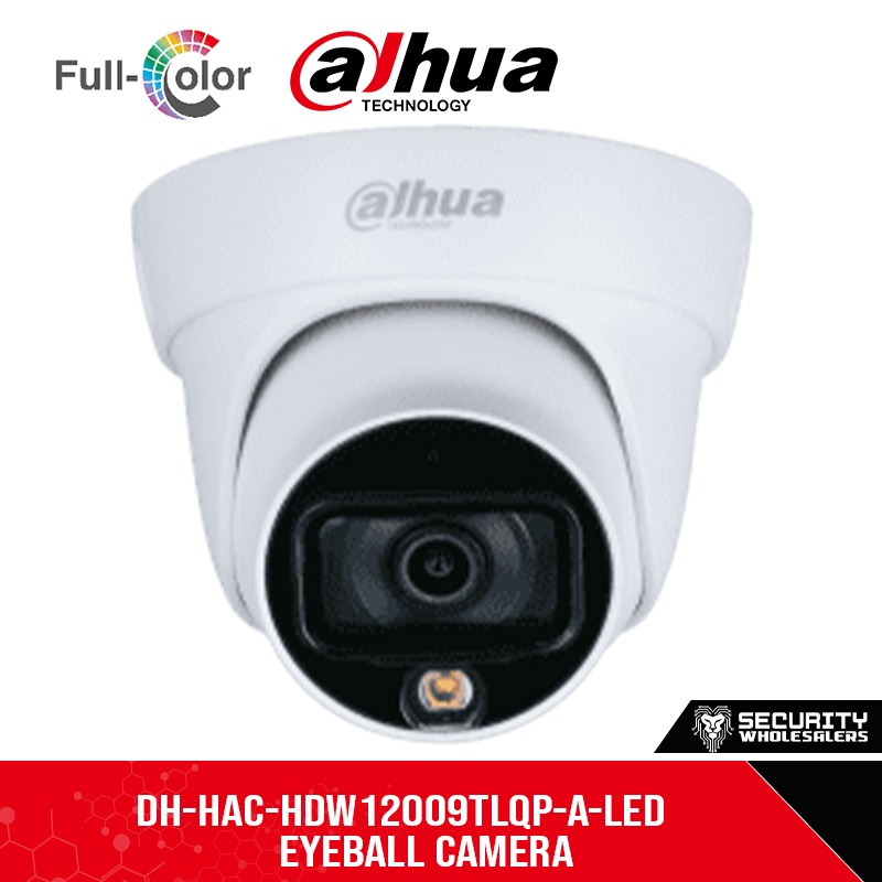 Dahua HAC-HDW1209TLQP-A-LED 2MP Full-color HDCVI Quick-to-install Eyeball Camera