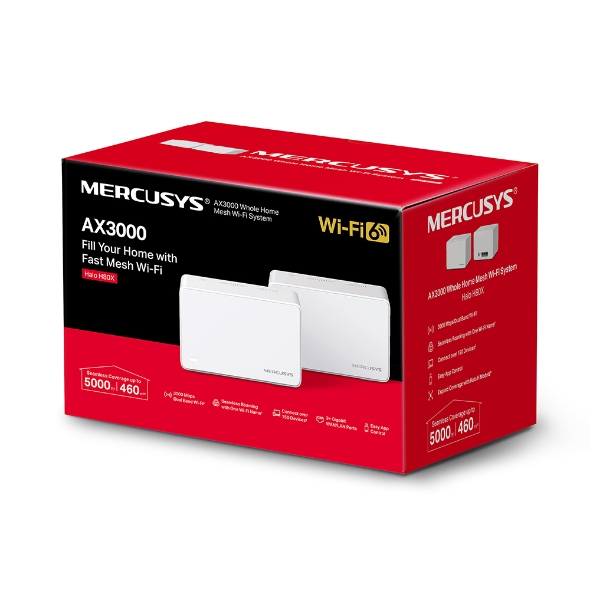 TP-Link Mercusys Halo H80X (2-Pack) AX3000 Wi-Fi 6 Mesh System - Image 9