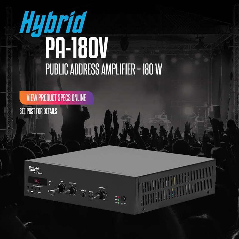 Hybrid PA-180V PA AMPLIFIER 180W - Image 2