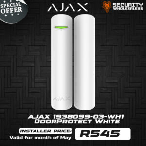 Ajax DoorProtect Wireless Magnetic Opening Detector with Shock & Tilt Sensor White (1938101-13-WH1)