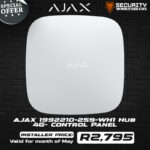 AJAX 1992210-259-WH1 Hub 4G- Control Panel