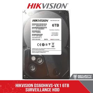 Hikvision DS60HKVS-VX1 3.5-inch 6TB SATA3 Surveillance Internal Hard Drive