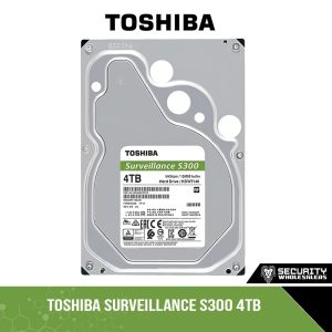 Toshiba 4TB Surveillance Hard Drive S300