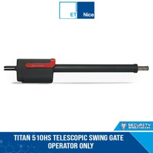 ET Nice Titan 510HS Telescopic Swing Gate Operator Only - 02720-000