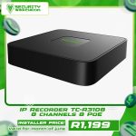 IP Recorder TC-R3108 8 channels 8 PoE