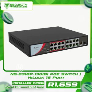 NS-0318P-130(B) PoESwitch | HiLook 16 Port