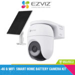 Ezviz Cb8 4G & Wifi Smart Home Battery Camera Kit