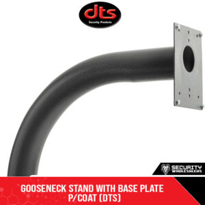 GOOSENECK STAND WITH BASE PLATE P/COAT (DTS)