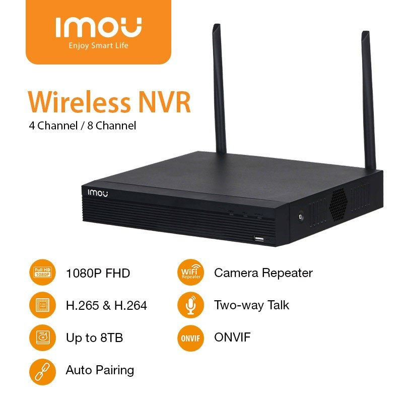 NVR1108HS-W-S2 - Imou 8ch NVR - Image 4